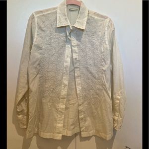 Women’s Size Small Banana Republic White Blouse